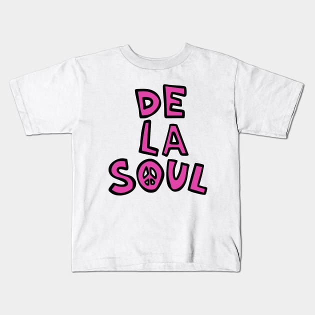 De La Soul Kids T-Shirt by Nano art